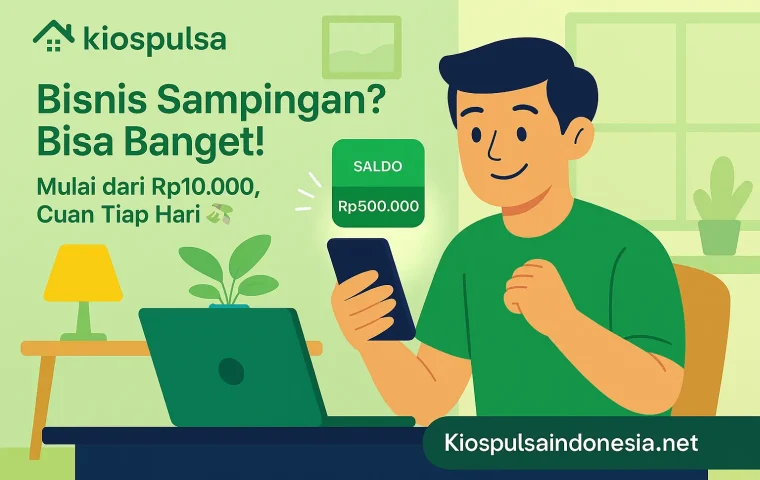 Kios Pulsa, Bisnis Sampingan Modal Kecil yang Menguntungkan