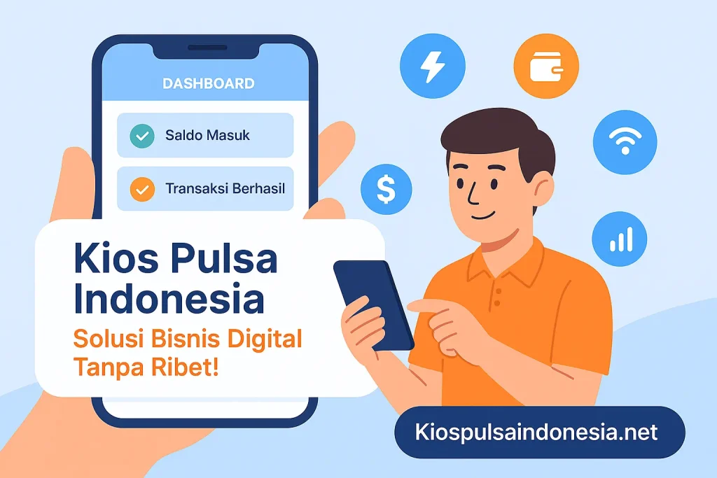 Kios Pulsa Indonesia: Solusi Bisnis Digital