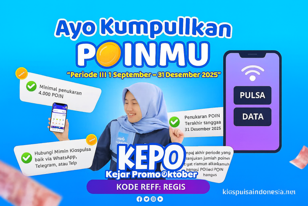 promo program poin kios pulsa
